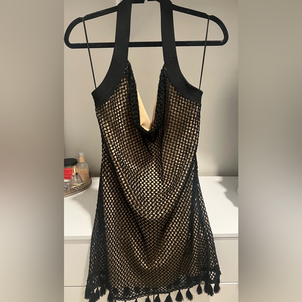 Black Vestique Dress